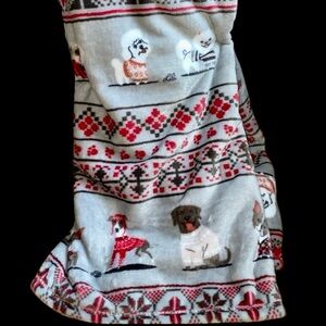 🐶Adorable soft & cozy Doggie Fleece Blanket 🐶NWT!